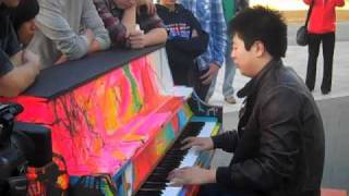 Lang Lang gives impromptu performance for students before Pacific Symphony concert [upl. by Trahurn]