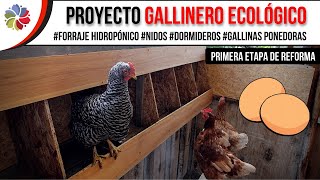 🐔 COMO CONSTRUIMOS nuestro GALLINERO ECOLÓGICO ⭐ Consejos ideas y medidas para hacer tu gallinero [upl. by Jariv]