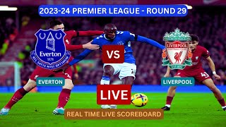 Liverpool Vs Everton LIVE Score UPDATE Today EPL Premier League Soccer Football Match Apr 24 2024 [upl. by Lepley]