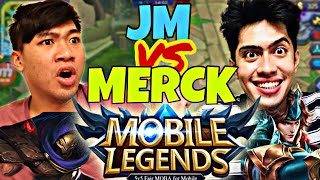 JM VS MERCK BRUSKOBROS MOBILE LEGENDS [upl. by Dole]