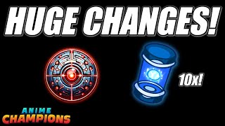 QoL Changes Explained  Chests amp Codes  UPD 15  Anime Champions [upl. by Atiniuq484]