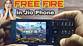 HOW TO DOWNLOAD FREE FIRE IN JIO MOBILE  HOW TO PLAY FREE FIRE IN JIO PHONE ⚡⚡ [upl. by Eiralam495]