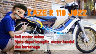 beli motor seken 3juta dapat kawasaki kaze R motor bandel dan bertenaga [upl. by Moulton450]