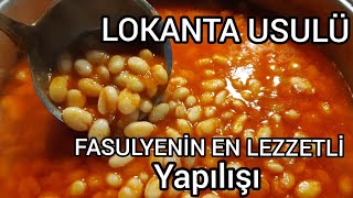 Lokanta Usulu Kuru Fasülye Nasıl Yapılır  En lezzetli Fasulye Yemeği  Ayva Sarısı [upl. by Assenay]