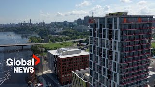 Trudeau government to remove GST on new rental apartment builds in Canada [upl. by Atterbury]