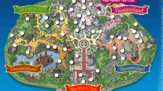 Le plan animé du Parc Disneyland Paris [upl. by Kester]