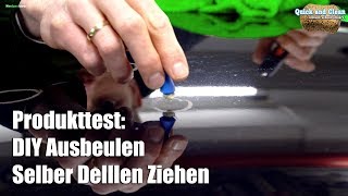 Dellen selbst entfernen  Produkttest Presto AusbeulReparaturSet  Lvl 1  für Anfänger [upl. by Nnylanna]