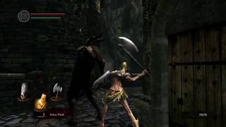 DARK SOULS REMASTERED How to Kill Black Knight START AREA [upl. by Hyman]