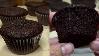 MOIST CHOCOLATE CUPCAKE Recipe [upl. by Neila]