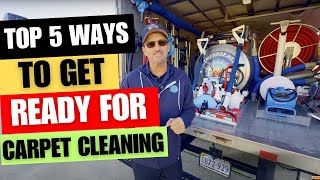 5 Ways to Get Ready for Your Carpet Cleaning Service [upl. by Sabir]