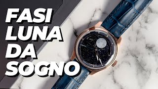 Un orologio fasi luna da sogno Il Loresum LS04 in campagna Kickstarter [upl. by Roath]