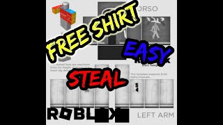 How to steal shirts and pants on ROBLOX without a Discord server EASY [upl. by Hairakcaz]