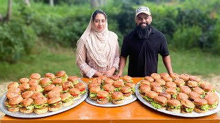 100 Veg Burgers for 100 Smiles [upl. by Dreeda]