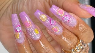 💅🏽 TUTO GELX  UNE POSE FRUITÉE 🍋✨ Incrustation pose américaine [upl. by Beaston]