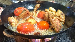 Resturant Style Chicken Karahi  چکن کڑاہی  Easy amp Yummy Recipe in Urdu Hindi  BaBa Food RRC [upl. by Dagnah]