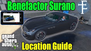 Epsilon Benefactor Surano Location  GTA 5 Story Mode [upl. by Woods]