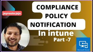 Create a Device Compliance Notification Message Template  Microsoft Intune training  Part 7 [upl. by Humble]