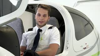 airBaltic Pilot Academy student Roberts sharing his journey on a way to become a pilot [upl. by Vasti391]