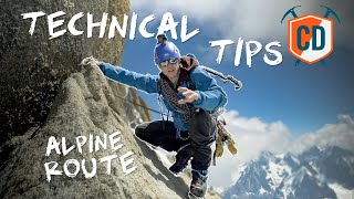 Technical Tips For Climbing The Cosmiques Arete  Climbing Daily Ep1752 [upl. by Carew719]