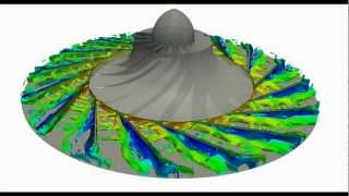 Centrifugal compressor  CFD simulation with OpenFoam [upl. by Aleka]