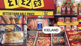 New In Iceland shopping store uk Iceland grocery shopping haul new finds London [upl. by Marketa832]