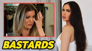 BASTARD🛑 Maralee Nichols Angrily Calls Khloé Kardashian Kids with Tristan Thompson Bastards [upl. by Ruomyes]