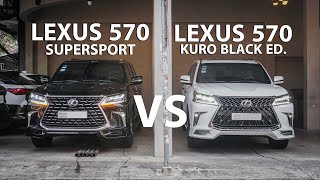 LX570 Kuro Vs LX570 Super Sport  Lexus Khmer Review [upl. by Assirolc]