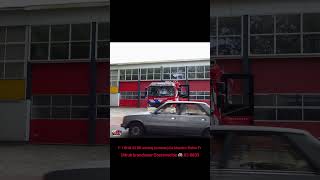 Uitruk brandweer Oosterwolde naar brand in chalet [upl. by Ravaj841]