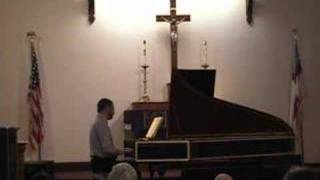 Bach Adagio Bb Allemande A Sarabande Em  Bradley Lehman [upl. by Adnam627]