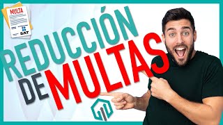 Reducción de multas 2022 SAT  Cómo solicitarla [upl. by Srednas]