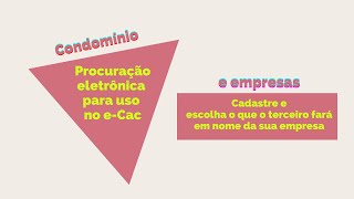 ECac  Receita Federal  Procuração eletrônica para utilizar na Receita Federal  CPF ou CNPJ [upl. by Aisset]