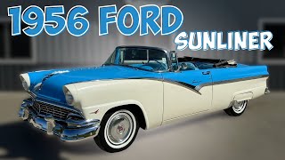 1956 Ford Sunliner for Sale at Coyote Classics [upl. by Abramson476]