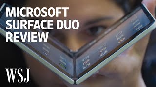 Microsoft Surface Duo Review When Two Screens Are Better—and Worse  WSJ [upl. by Sloan706]