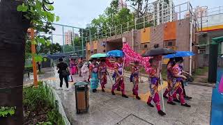 屯門天后寶誕巡遊巡遊前會場集合Tuen Mun Tin Hau Festival ParadePreParade Gathering at Venue [upl. by Noscire221]