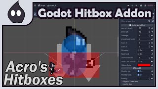 NEW Custom Hitbox Node For GODOT  Acros Hitboxes [upl. by Quintana901]