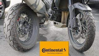 Test des pneus Continental TKC 70  toutterrain au sec [upl. by Lenette]