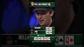 Phil Hellmuth has Pocket Queens poker [upl. by Honniball698]