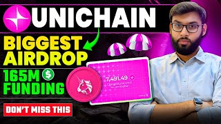 The Biggest Airdrop in Crypto Is Coming  Unichain Airdrop Guide  Unichain Airdrop [upl. by Ervine824]