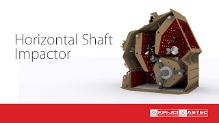 Horizontal Shaft Impactor Animation [upl. by Idnil991]