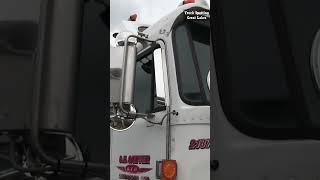 shorts 2000 White Kenworth K100 Cabover At Clifford Truck Show 2024 cabovers [upl. by Yelyr]