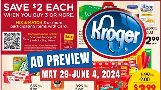 NEW MEGA SALE Kroger Ad Preview for 52964  Buy 3 Save 2 Each MEGA SALE amp MORE [upl. by Arturo]