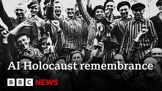 AI helps to immortalise Holocaust survivors  BBC News [upl. by Rawdin970]