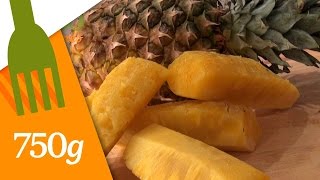 Comment choisir et éplucher un ananas   750g [upl. by Kir920]