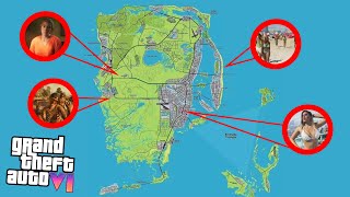 Our FIRST InDepth Look at The GTA 6 MAP [upl. by Nailluj]