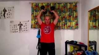 3min biceps  triceps  dumbbells  Kurzhanteln workout Bizeps  Trizeps 1 [upl. by Annaitsirhc823]