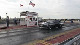 Interlake dragway  Super pro Final  Marty Isfeld Yenko nova VS Road Runner Rod Fehr [upl. by Aicinod604]