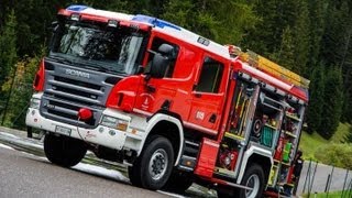 Mezzi Vigili Del Fuoco Trentino  Tributo VVF migliori camion dei pompieri [upl. by Oakley705]