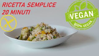 come cucinare riso basmati con verdure  ricette semplici [upl. by Hoffman]