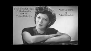 Helen Schnabel Plays Artur Schnabel  Rondo from Piano Concerto 1901 [upl. by Eduj]