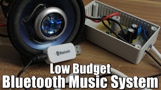 Make your own Low Budget Bluetooth Music System  OpAmp [upl. by Yot]